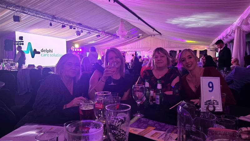 Your Home Care team at the Proud to Care Awards 2025