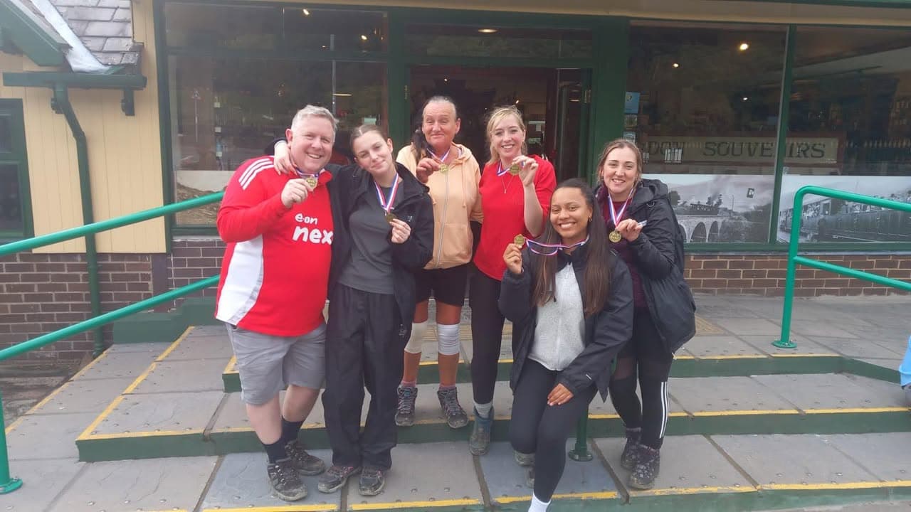 Your Home Care team at the summit of Snowdon