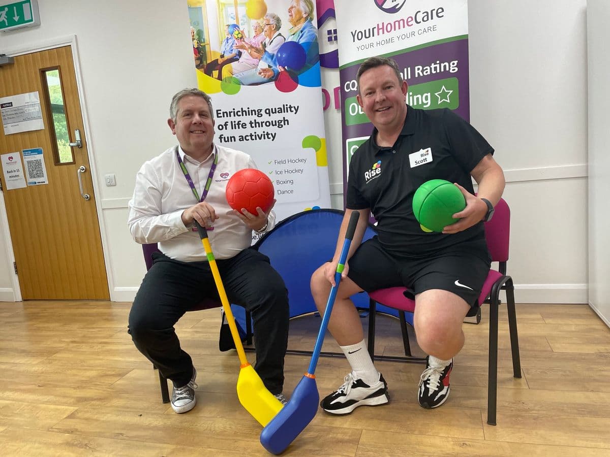 RISE to the occasion: seated sports for Your Home Care